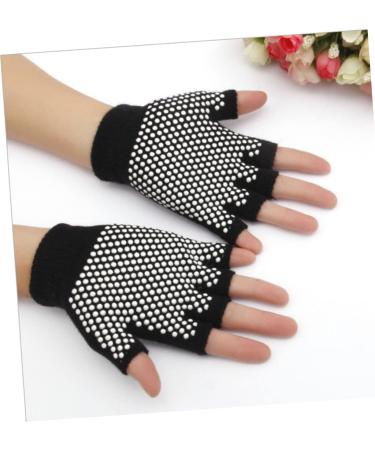 Buy Healvian 6 Pairs Half Finger Motorcycle Gloves | Non-Slip Knitted Yoga Training Gloves - International Shipping Available - Buy Online on GoSupps.com