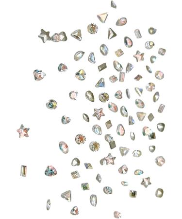 Multi-Shape Nail Rhinestones Decoration Art Accessories Jewelry Diamond 3D Tips Glass Crystal Pendant Ornaments Manicure Nail Art Stickers Decals Flower Supplies Kit Polish Jewels Tools Accessories - Buy Online on GoSupps.com