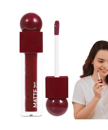 Huyeruie Matte Liquid Lipstick - Long-Lasting Creamy Lip Color | Smooth Nude Lipstick in 6 Colors | Long-Lasting High Color | Lip Makeup