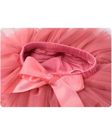 PythJooh Newborn Baby Girl Tutu Bloomers Set | Ruffle Pettiskirt & Headband | Nappy Cover Photo Props | 0-2 Years | 0-6 Months | Watermelon - Buy Online on GoSupps.com