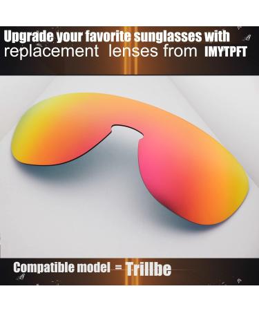 IMYTPFT Replacement Lenses for Oakley Trillbe - Red Color One Size | Premium Quality & International Shipping - Buy Online on GoSupps.com