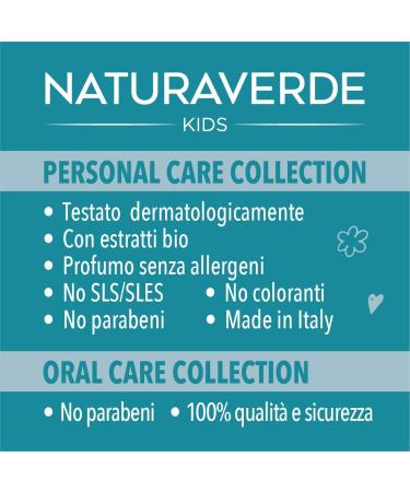 Naturaverde Kids Unicorn Toothbrush - Medium Bristles Fun & Colorful Design for Children - Ideal for Kids' Dental Care - Buy Online on GoSupps.com