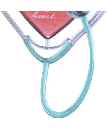 Heart Stethoscope Ornament | Caring Doctor Nurse Christmas Tree Decoration | Perfect Appreciation Gift for Caregivers - Buy Online on GoSupps.com