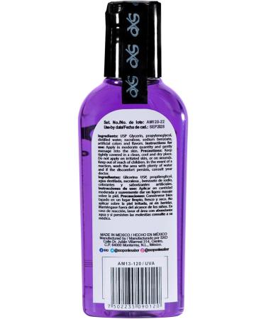 Edible Massage Oil - Warm Sensation Relaxing Therapy | Perfect Glide & Soft Skin | 8 fl oz (Apple + Grape) - International Shipping Available - Buy Online on GoSupps.com