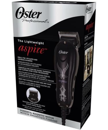 Buy Oster Aspire Adjustable Magnetic Motor Clipper - Black | International Shipping Available - Buy Online on GoSupps.com