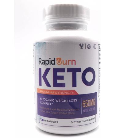 Nutra City Rapid Burn Keto Pills - 60 Capsules - Ketogenic Weight Loss Complex - Buy Online on GoSupps.com