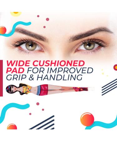 TITANIA Doll Tweezers - Rustproof Straight Design 9.5 cm 2 Styles Skin Card - International Shipping Available - Buy Online on GoSupps.com