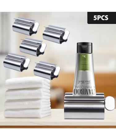Buy Tube Squeezer Set - 5 Stainless Steel Toothpaste Expressers with Keys | International Shipping Available - Buy Online on GoSupps.com