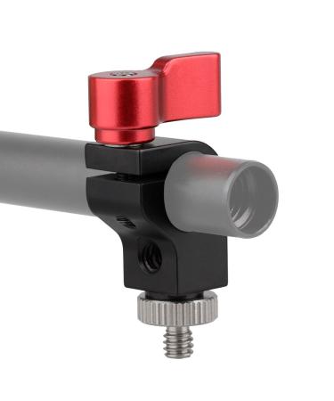 CAMVATE 15mm Single Rod Clamp Articulating with 1/4"-20 Screw