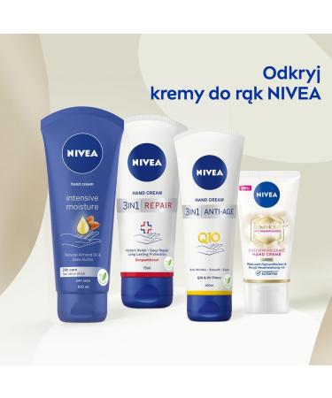 Beiersdorf AG NIVEA Intense Hydrating Hand Cream with almond oil and shea butter 100 ml - Buy Online on GoSupps.com