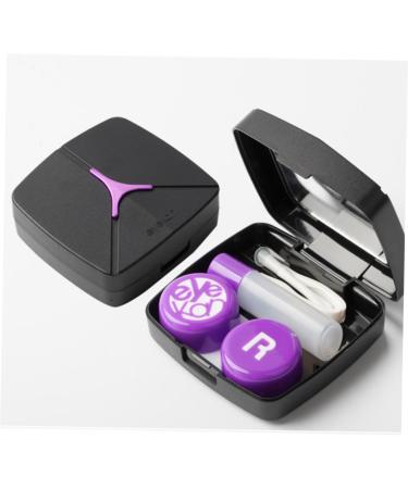 Partykindom 2 Sets Lens Holder Tool & Contact Lens Container - Mini Storage Box Organizer for Travel - Buy Online on GoSupps.com