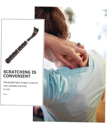 Orfofe Manual Itching Scratch Body Massager | Telescopic Wooden Back Scratchers for Kids & Adults | International Shipping Available - Buy Online on GoSupps.com
