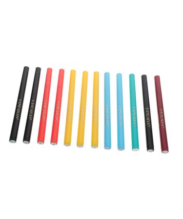 VINTORKY 12pcs Liquid Eyeliner Matte Colored Eyeliner Eye Beauty Pencil Eyeliner Liquid Pen Eyeliner Pencil