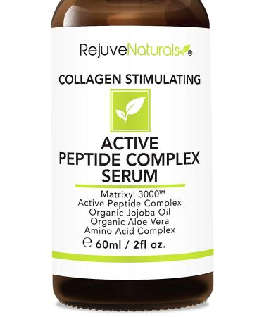 Peptide Complex Serum with Matrixyl 3000 (2 oz Double-Sized) Minimizes Look of Fine Lines & Deep Wrinkles Crow's Feet Crepey Skin. Lightweight Anti Aging Moisturizer for Face & Neck - Buy Online on GoSupps.com