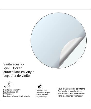 Pubblimania First Aid Box - Robust PVC Self-Adhesive Indoor/Outdoor Use (12x12 cm) - International Shipping Available - Buy Online on GoSupps.com
