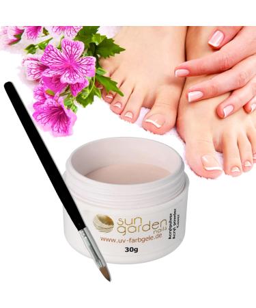 Sun Garden Nails Acrylic Powder Set - 30g Cover Powder with Acrylic Brush for Perfect Nail Art - International Shipping Available - Buy Online on GoSupps.com