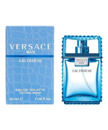 Versace Man Eau Fraiche For Men - 1Oz Edt Spray