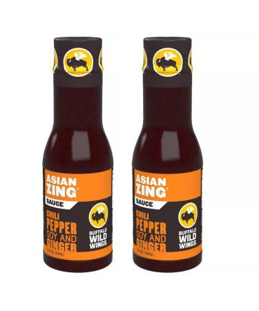 Al Amin Foods Asian Zing Sauce Chili with Pepper Soy & Ginger - 2 Bottles 12 fl.oz ( 355g) each. By Buffalo Wild Wings - Buy Online on GoSupps.com