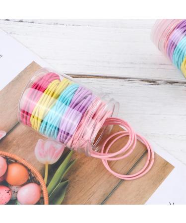 6 Boxes Ponytail Ropes for girls Bracelet Hair Ties for Women no crease hair ties elastic bracelets head bands for womens hair ribbon ponytail holder small women's plate - Buy Online on GoSupps.com