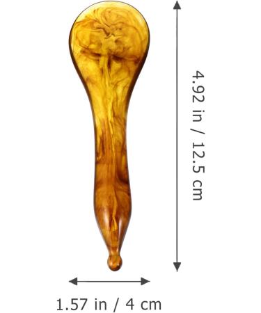 HEALLILY 5x Facial Massager - Smooth Resin Acupressure Sticks for Face Oil Massage | Reflexology Benefits | International Shipping Available - Buy Online on GoSupps.com