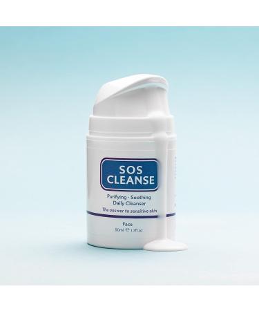SOS Cleanse Facial Cleanser 50ml - Buy Online on GoSupps.com