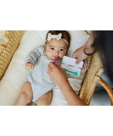Oogiebear Baby Nasal Aspirator Bulb and 2-in-1 Nose Booger Snot & Ear Wax Gadget - Orange Bundle - Buy Online on GoSupps.com