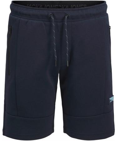 JACK & JONES Men's Jjiair Sweat Nb Jr Shorts 164 Navy Blazer - Stylish & Comfortable International Shipping Available - Buy Online on GoSupps.com