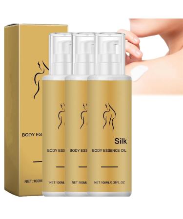 Silk Essence Body Oil, Moisturizing Body Oil, Firming, Anti-Wrinkle, Body Lotion, Collagen Lifting Body Oil, Reduce Fine Lines, Smooth Skin for Women