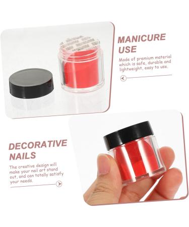 PLAFOPE 24 Boxes Nail Crystal Powder Neon Acrylic Nail Pigment Powder Carving Powder Yn Nail Products Pp - Buy Online on GoSupps.com