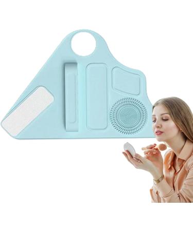  Duroecsain Makeup Mixing Tray Makeup Mixing Palette | Professional Makeup Mixing Palette Strap Handheld Makeup Mixing Palette Mixing Palette - Buy Online on GoSupps.com