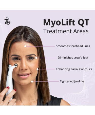 QT Plus Microcurrent Facial Device - Personalized Face Lift Device for Youthful Radiant Skin at Home| Smart Skin Care Kit | Experience AI Skin Analysis Free for 30 Days with Base Membership - Buy Online on GoSupps.com
