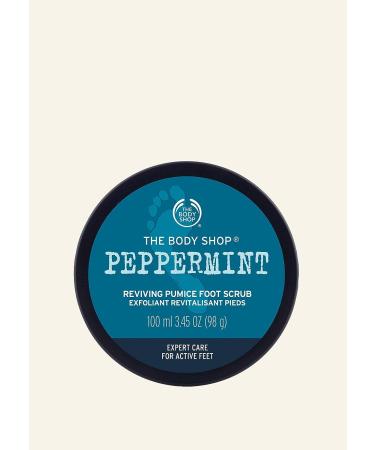 Body Shop Peppermint Pumice Foot Scrub 100ml - Exfoliating & Reviving - Buy Online on GoSupps.com