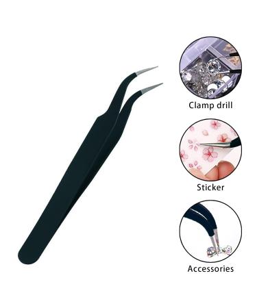 4200 Pieces Rhinestones Nail Art Kit - 36 Colors Glitter Stones & Accessories | Crystal Nail Decorations with Pitcher & Dotting Pen - Buy Online on GoSupps.com