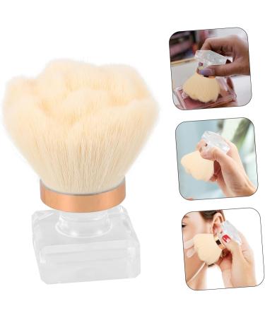 HAPINARY 1 Set Nail Brush Nail Dust Brush Manicure Brush Nail Dust Clean Brush for Makeup Multi-use Makeup Nail Cleaning Brush Nail Art Brush Makeup Brush with Handle Makeup Powder Brush - Buy Online on GoSupps.com