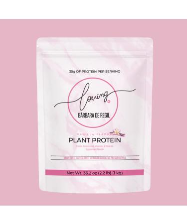 Loving it by Barbara de Regil | Plant based protein | Vanilla | 26 servings | 2.2 lb