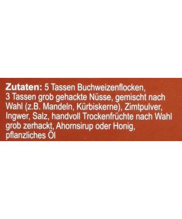Buy Dovgan Buckwheat Flakes (5 x 400g) Healthy Gluten-Free Cereal for International Shipping - Buy Online on GoSupps.com