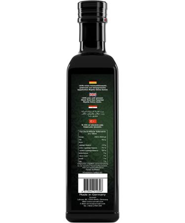 Sunnati Sunnati Unfiltered Cold-Pressed Egyptian Black Seed Oil 100% Pure 4 x 250 ml (1000 ml) - Buy Online on GoSupps.com