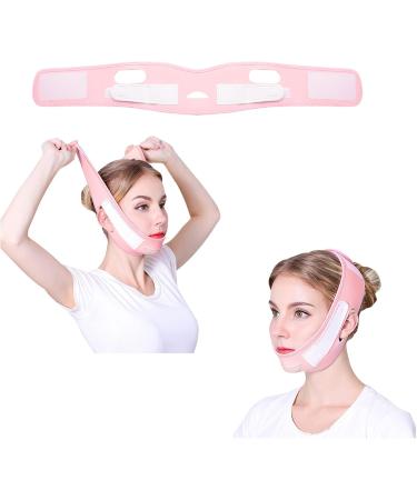 ANKROYU Face Lift Tape Double Chin Reducer Reusable V Line Face Lift Mask Face Double Chin Lifting Belt V Shape Face Lift Belt for Double Chin and Sagging Facial Skin - Buy Online on GoSupps.com