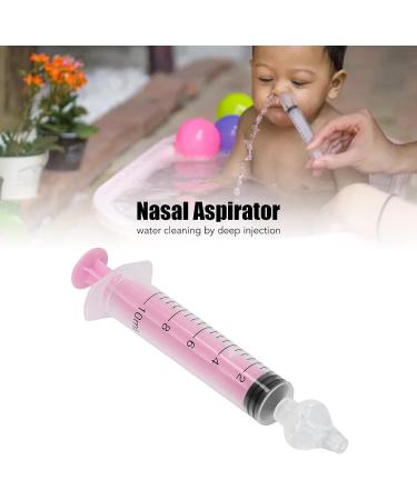 Baby Nasal Aspirator Kit - 4Pcs Nasal Irrigator for Babies - Reusable Silicone Rinse Kit with Storage Box - Pink - For Newborns & Infants - Buy Online on GoSupps.com