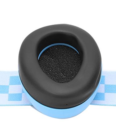 Baby Ear Protection - Comfortable Infant Ear Muffs in Blue | Adjustable Elastic Headband | Prevent Hearing Damage and Improve Sleep - Buy Online on GoSupps.com