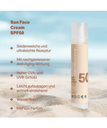 DERMAKNOWLOGY - Face Sun Lotion SPF 50 50 ml - Buy Online on GoSupps.com