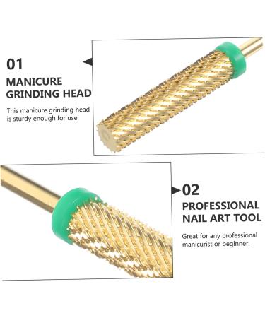 Beatifufu Nail Bits Acrylic Nail Drill Bits Carbide Nail Drill Bits Nail Drill Bits for Acrylic Nails Safety Bits for Nail Drill Nails Drill Bits Nail Drill Bits Cuticle Acrylic Drill Bits 0.56x0.56x5.05cm As Shown1 - Buy Online on GoSupps.com