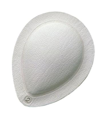 Pedag 2 pairs (4 pieces) drop splay foot pads in drop shape to glue into shoes or sandals size 44-46 EU