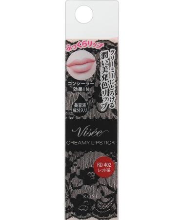  VIS E VISEE Vise Richer RD402 Creamy Lipstick System Red 4 g - Buy Online on GoSupps.com