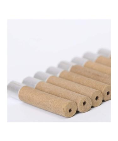 YANHAO Moxa Rolls Sticks 200pcs Mini Moxa Candle Acupuncture Points Massage Sticker Moxa Stick Moxibustion Moxa Rolls Brown