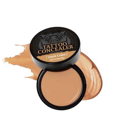 laxreheye Waterproof Body Corrector Waterproof Makeup Corrector for Skin Impurities 20g Daily Cosmetics Sweatproof for Beach Business Dating Dark