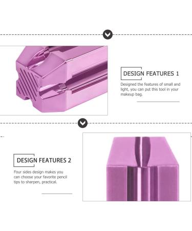 Lurrose Makeup Sharpener Makeup Gadgets Cosmetic Pencil Sharpener Eye Makeup Pencil Sharpener Eyebrow Pencil Sharpening Tool for School Home Office Crayon Pencils Makeup Accessories - Buy Online on GoSupps.com