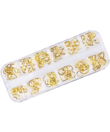 Beaupretty Faux Nails Tools Boxes nail tools nail art decoration manicure tools nail decorations for nail art manicure decoration nail art rivet nail decor metal Nail supplies rose gold - Buy Online on GoSupps.com