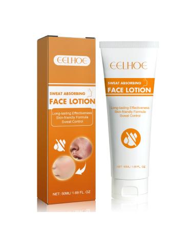 Face Antiperspirant Face Sweat Blocker Face Discourage Sweat Face No Sweat Lotion for Face Body Forehead and Scalp Dry Excessive Sweating & Hyperhidrosis Oily Skin Control