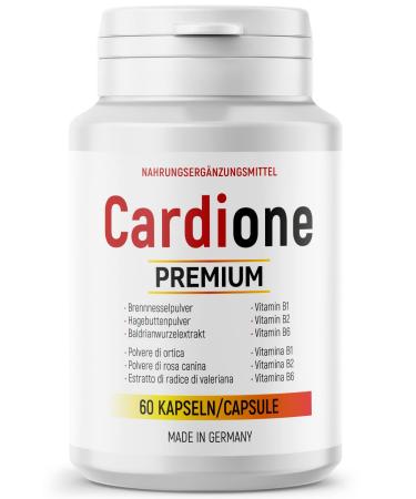 MayProducts Cardione Premium Capsules - Quality directly from Germany - Cardone for men and women | 60 capsules (1 can)